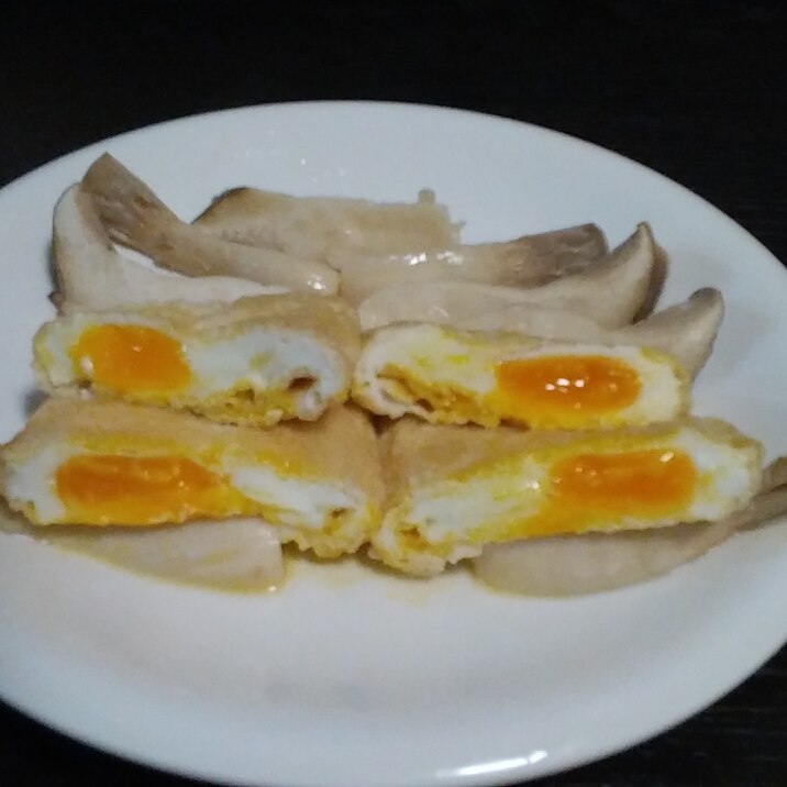 たまごの油揚げ煮